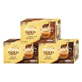  【NESCAFE 雀巢咖啡】金牌咖啡重焙拿鐵(共3盒;口味任選)