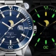 【BALL 波爾】官方授權 月相 300米防水機械燈管腕錶(DM3150B-S13J-BE 月相盈虧)