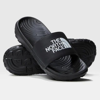 【The North Face】男 NEVER STOP CUSH SLIDE 水陸機能拖鞋.抗菌溯溪鞋.海灘鞋(8A90-KX7 黑 N)