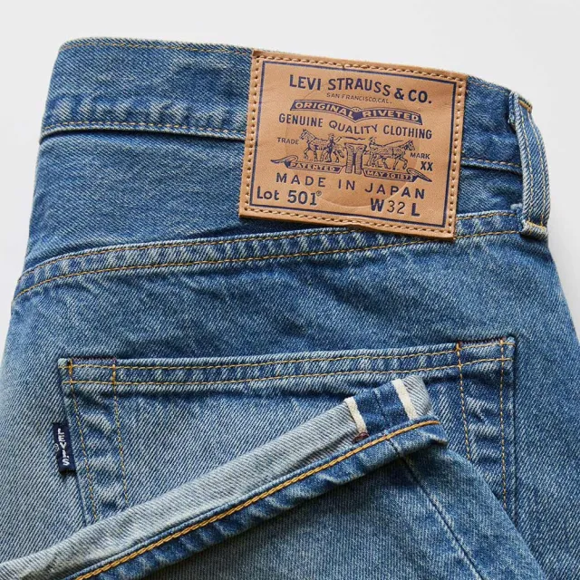 【LEVIS 官方旗艦】MADE IN JAPAN MIJ日本製 男款 80s 501 牛仔短褲 熱賣單品 A7142-0000