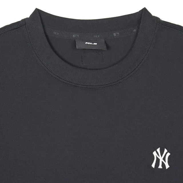 【MLB】小Logo長袖T恤 紐約洋基隊(3ATSB0141-50BKS)
