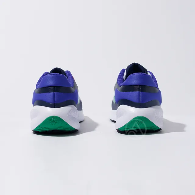 【NIKE 耐吉】Revolution 7 女鞋 大童 藍綠白色 慢跑 訓練 運動 休閒 慢跑鞋 FB7689-101
