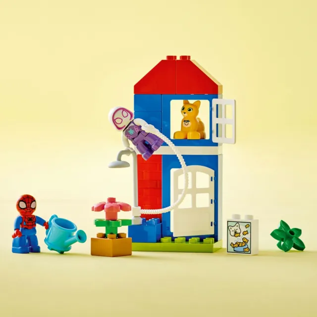 【LEGO 樂高】得寶系列 10995 Spider-Man’s House(蜘蛛人玩具 幼兒積木 男孩玩具 女孩玩具 DIY積木)