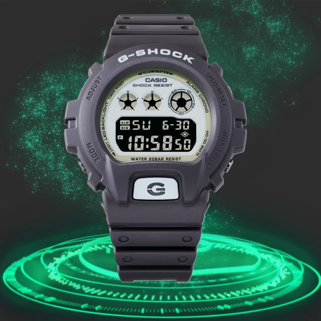 CASIO 卡西歐 G-SHOCK 黑暗空間發光 霧面深灰電