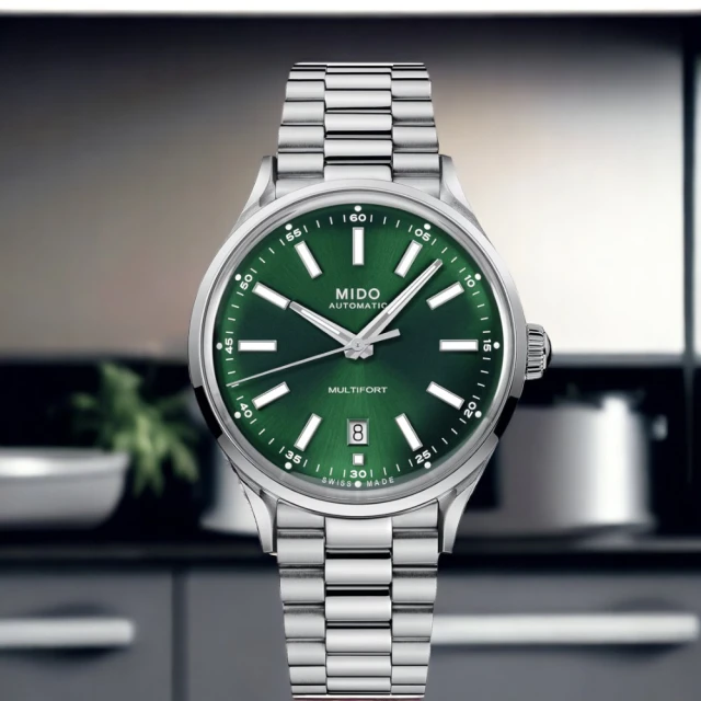 MIDO 美度MIDO 美度 Multifort 經典傳承 復古 機械錶 男錶 女錶 綠色(M0404071109100)