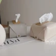 【Thirteen 拾參家居】北歐韓系奶油面紙套(衛生紙套 面紙盒 紙巾盒 衛生紙收納)