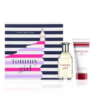 【Tommy Hilfiger】Tommy Girl女性淡香水海岸燈塔禮盒-50ml香水+100ml身體乳(專櫃公司貨)