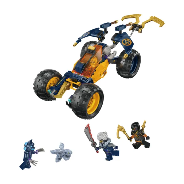 【LEGO 樂高】Lego樂高 亞林的忍者越野車 71811