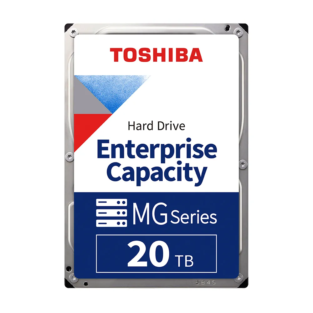 【TOSHIBA 東芝】企業級硬碟 20TB 3.5吋 SATAIII 7200轉硬碟 五年保固(MG10ACA20TE)