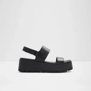 【ALDO】THILA-獨特個性設計厚底涼鞋-女鞋(黑色)