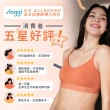 【sloggi】GO ALLROUND LACE全方位無限彈力蕾絲系列V領款背心式內衣(藍色地中海)