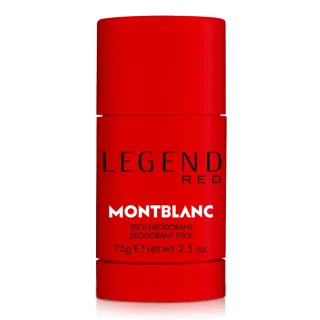 【MONTBLANC 萬寶龍】萬寶龍傳奇烈紅男香體香膏75g(專櫃公司貨)