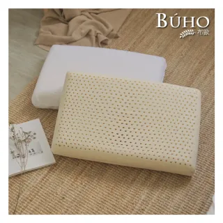 【BUHO 布歐】買一送一 斯里蘭卡乳膠枕-標準平面基本型蜂巢(13cm)