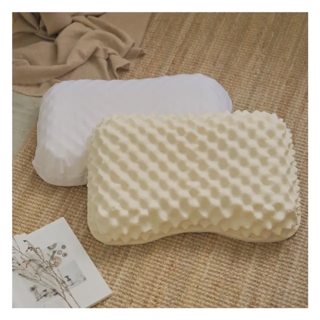 【BUHO 布歐】斯里蘭卡乳膠枕-蜂巢透氣/1入(多款任選)