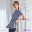 【STL】現貨 韓國瑜伽 ESSENCE 女 運動機能 圓領 短袖 上衣 T恤 涼感 快乾 長版 微腰身 半蓋臀(多色)