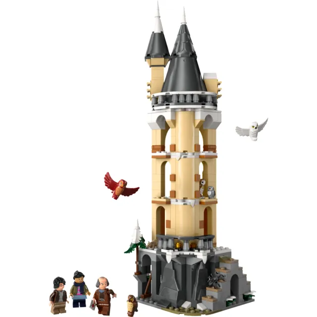 【LEGO 樂高】哈利波特系列 76430 霍華茲城堡的貓頭鷹塔(Hogwarts Castle Owlery 豬水鳧)