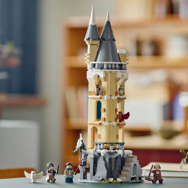 【LEGO 樂高】哈利波特系列 76430 霍華茲城堡的貓頭鷹塔(Hogwarts Castle Owlery 豬水鳧)