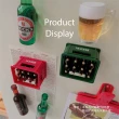 【精緻生活】磁吸啤酒瓶造型開瓶器(冰箱磁鐵 開瓶器 擰蓋器 冰箱貼 留言夾 擺飾 居家裝飾品 禮物)