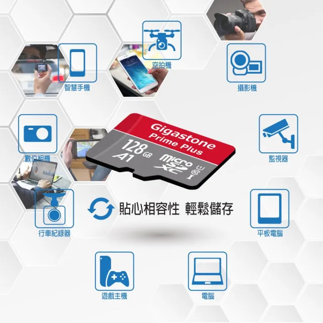 【GIGASTONE 立達】microSDHC UHS-Ⅰ U1 A1V10 32GB記憶卡(支援兒童相機/網路攝影機/音箱)