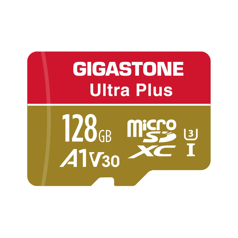 【GIGASTONE 立達】microSDXC UHS-Ⅰ U3 A1V30 128GB相機攝影記憶卡(支援行車紀錄器/監視器)