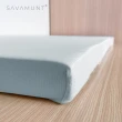 【SAVAMUNT賽芙嫚】IONIC銀離子纖維99%抗菌嬰兒床墊S(台灣製造抗菌天然乳膠床墊)
