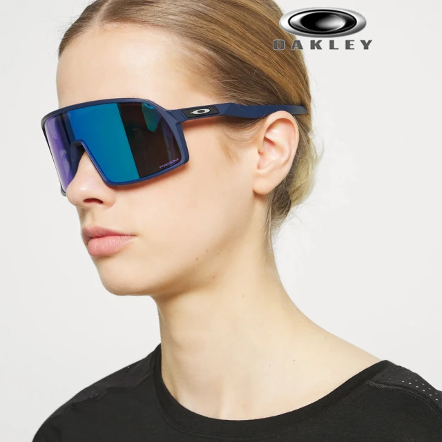 Oakley 奧克利 SUTRO 亞洲版 時尚輕包覆太陽眼鏡 OO9406A 04 霧藍框蔚藍水銀鍍膜鏡片 公司貨