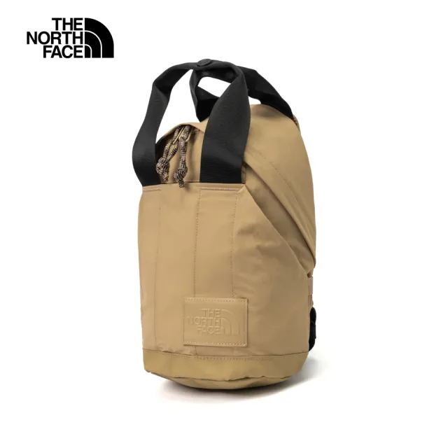 【The North Face 官方旗艦】北面男女款棕色DWR防潑水大容量後背包｜81DV1XF(筆電包/登山包)