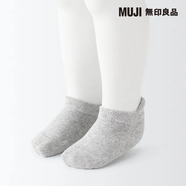 【MUJI 無印良品】幼兒棉混淺口直角襪(共6色)