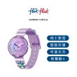 【Flik Flak】兒童手錶 水晶 海龜 SHINING TURTLE 瑞士錶 兒童錶 手錶 編織錶帶(31.85mm)