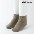 【MUJI 無印良品】兒童棉混直角短襪(共6色)