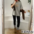 【UniStyle】圓領短袖T恤 韓版可愛蛋糕印花上衣 女 UP1532(花灰)