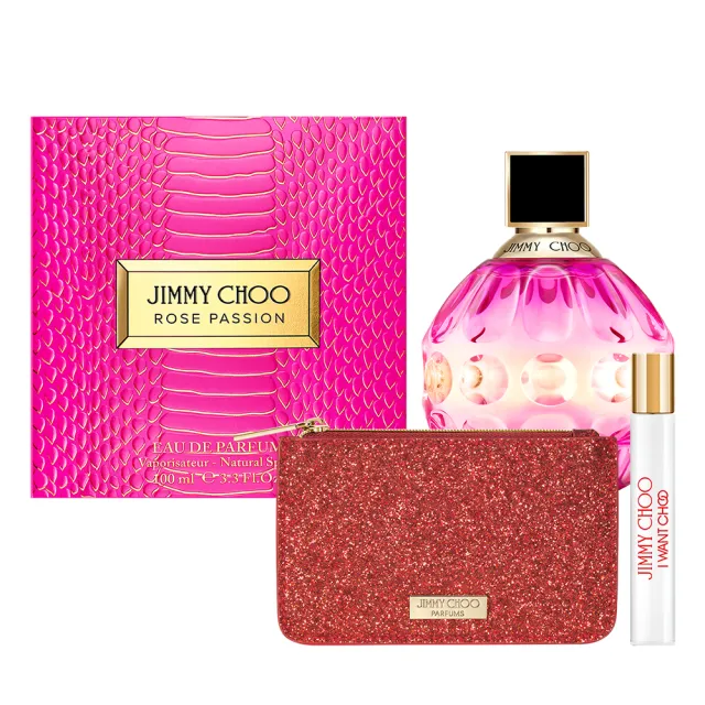 【JIMMY CHOO】閃耀熱戀淡香精100ml(贈隨機香水筆7.5ml.專櫃公司貨)