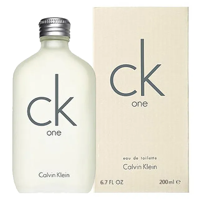【Calvin Klein】CK one/be 中性淡香水200ml(專櫃公司貨)