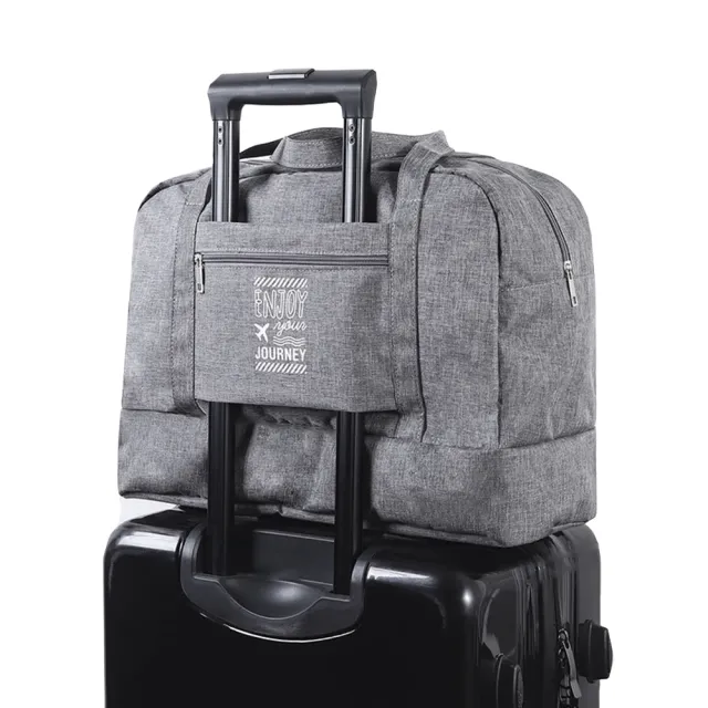【YOLU】大容量拉桿箱輕旅行收納包 乾濕分離旅行袋 旅行箱出行收納袋 瑜伽游泳健身包(手提包/行李袋)