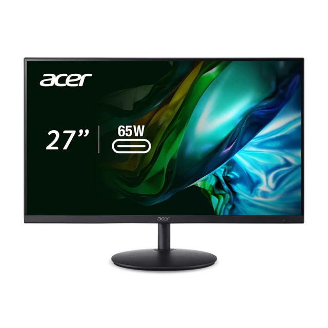 Acer 宏碁 SH272 E 護眼螢幕(27型/FHD/100Hz/1ms/IPS/Type-C)