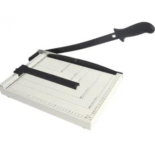【Paper cutter】辦公室加長雙壓條鋼質裁紙刀
