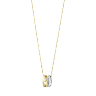 【Georg Jensen 官方旗艦店】FUSION 項鍊(K金 鍊墜 項鍊)