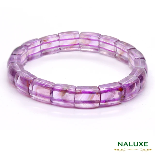 【Naluxe】紫水晶山水意象手鐲型手排(山水畫般的天然紋理)