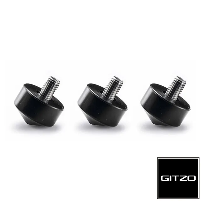 【gitzo 捷信】GSF33 橡膠腳釘 33mm 3入(公司貨)