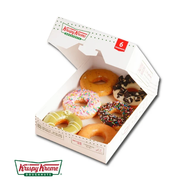 Krispy Kreme 綜合口味甜甜圈6入