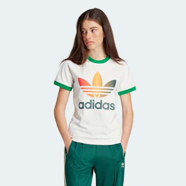 adidas 愛迪達 3 S V-neck Tee 女款 黑