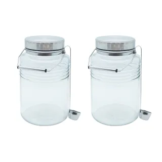 【ADERIA】日本進口時尚玻璃梅酒瓶贈勺子4L(買一送一)