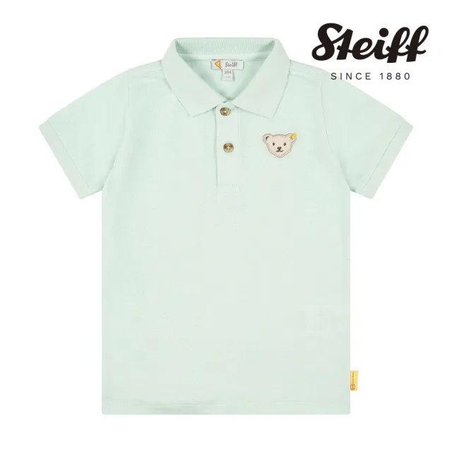 【STEIFF】熊頭童裝 短袖Polo衫(短袖上衣)