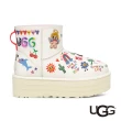【UGG】女鞋/靴子/中筒靴/雪靴/Classic Platform Pop Sketch(白色-UG1153065WHT)