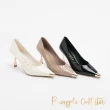 【Pineapple Outfitter】GOPAL個性鏡面尖頭高跟鞋(粉色)