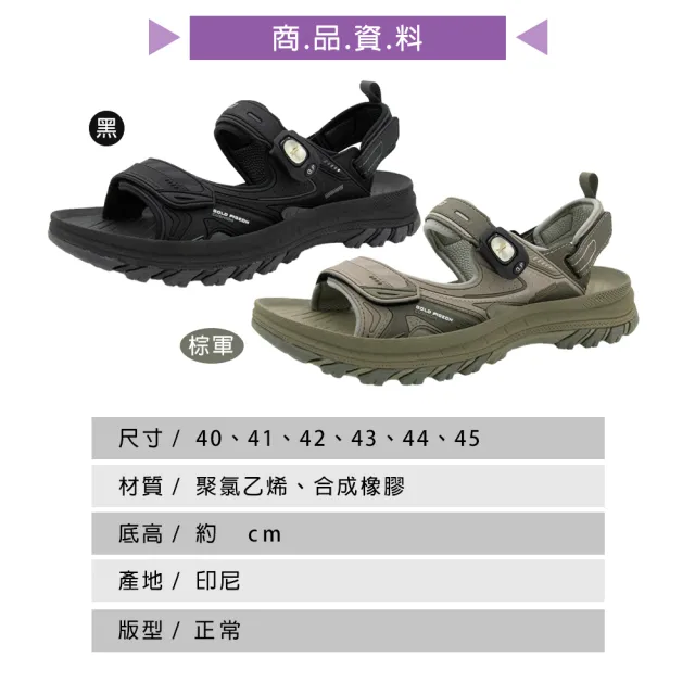 【ShoesClub 鞋鞋俱樂部】G.P BLOOM綠藻科技涼鞋 男鞋 255-G9584M