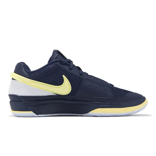 【NIKE 耐吉】籃球鞋 JA 1 EP Murray State 男鞋 深藍 淡黃 Morant(DR8786-402)