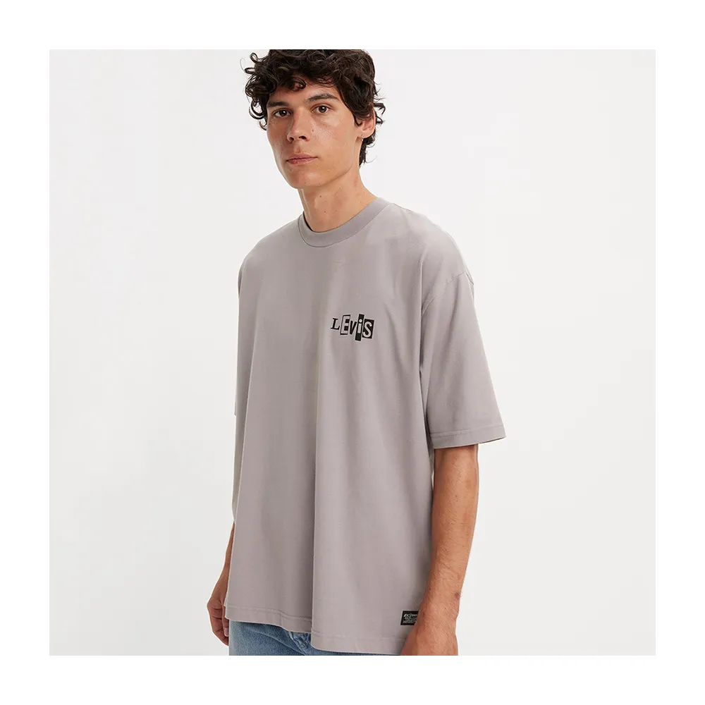 【LEVIS 官方旗艦】Skateboarding™滑板系列 男款 舒適涼爽寬鬆短袖Logo Tee 熱賣單品 A1005-0017