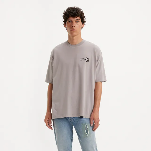 【LEVIS 官方旗艦】Skateboarding™滑板系列 男款 舒適涼爽寬鬆短袖Logo Tee 熱賣單品 A1005-0017