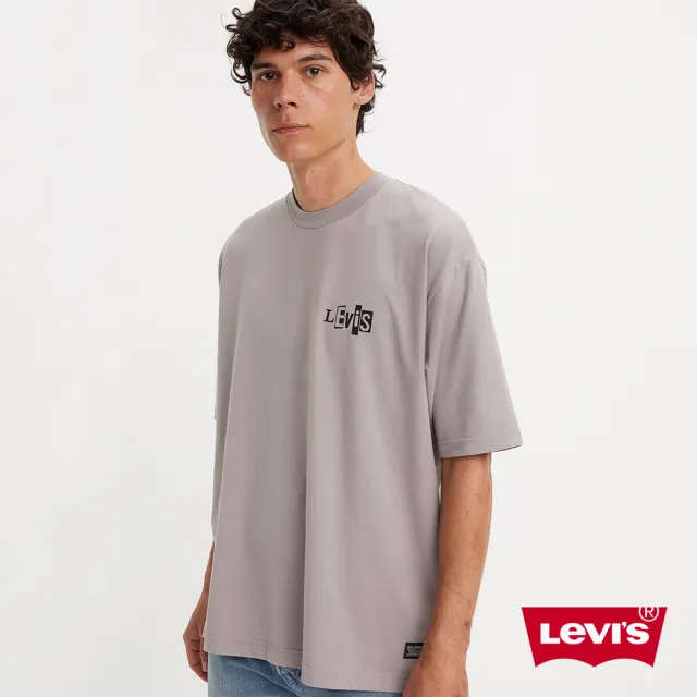 【LEVIS 官方旗艦】Skateboarding™滑板系列 男款 舒適涼爽寬鬆短袖Logo Tee 熱賣單品 A1005-0017